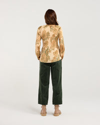 Pollyana Pleat Top