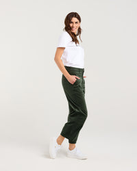 Roxi Baby Cord Barrel Leg Pant