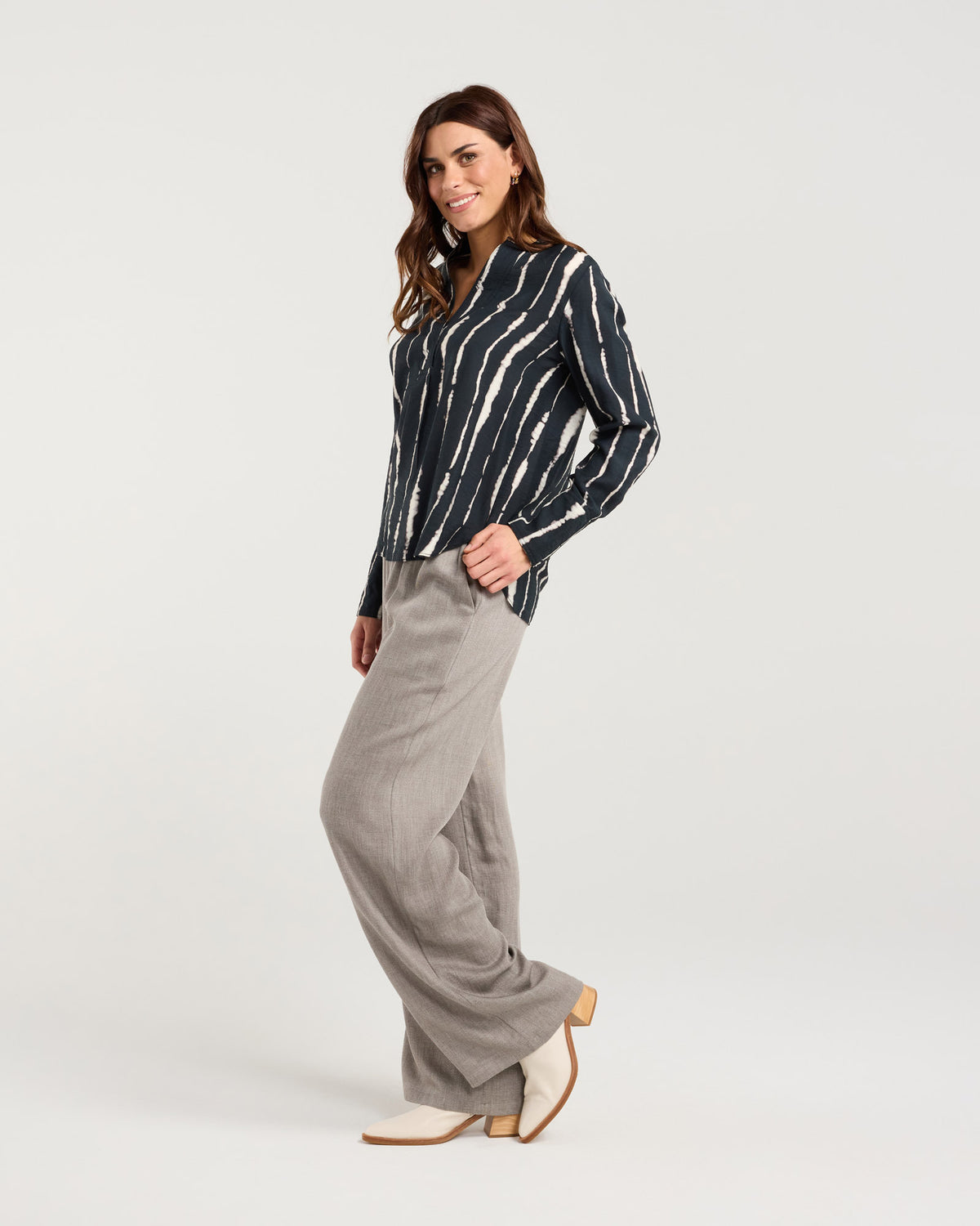 Manhattan Stitch Detail Tunic