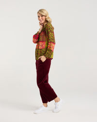 Frances Gathered Yoke Top