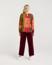 Frances Gathered Yoke Top