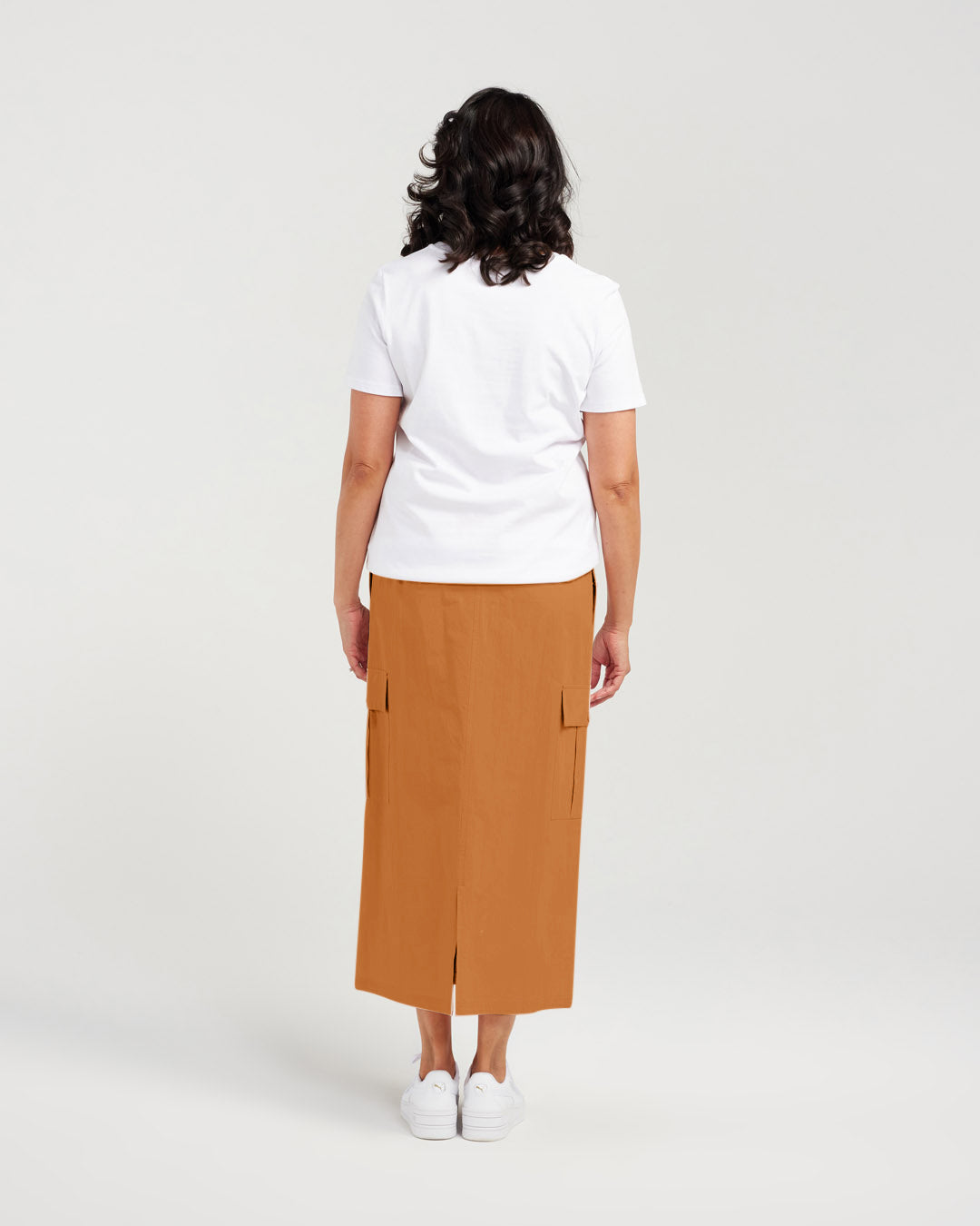 Cotton Cargo Skirt