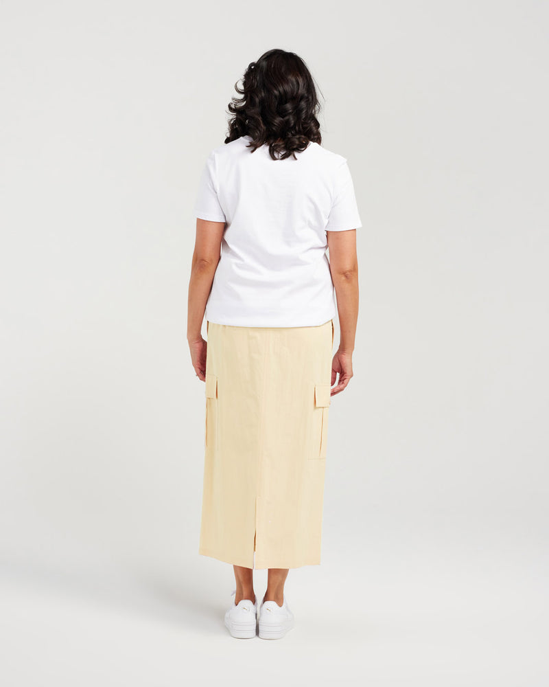Cotton Cargo Skirt