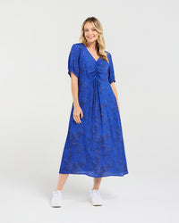Maribelle Gathered Bust Dress