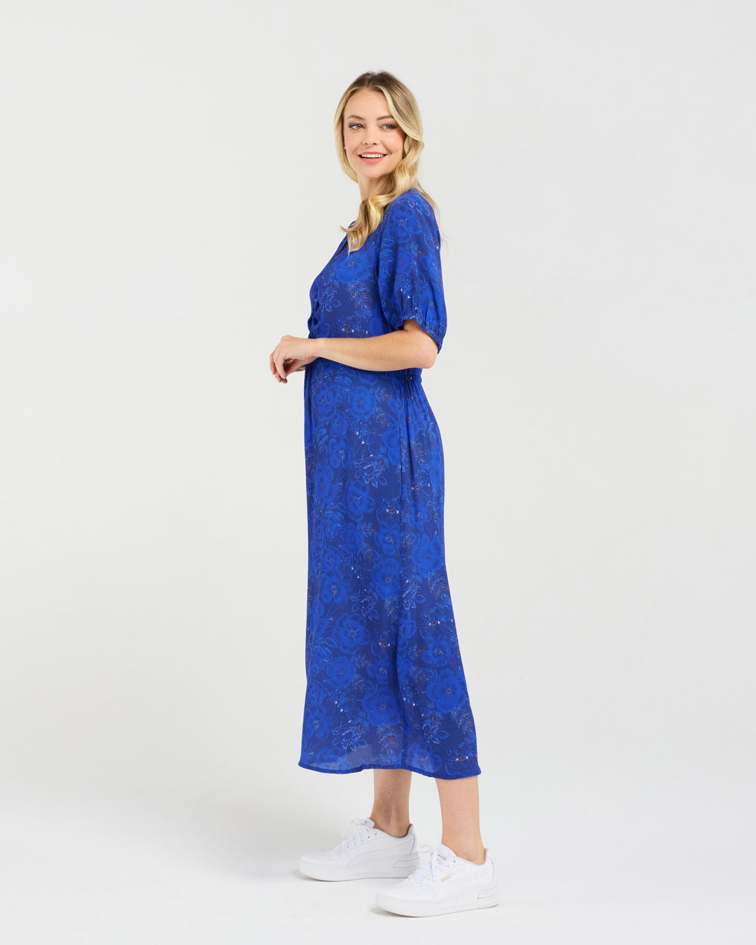 Maribelle Gathered Bust Dress