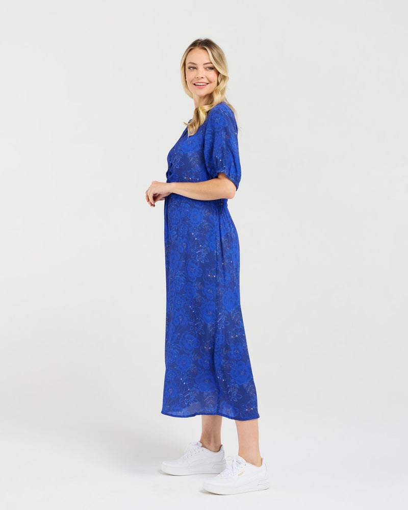 Maribelle Gathered Bust Dress