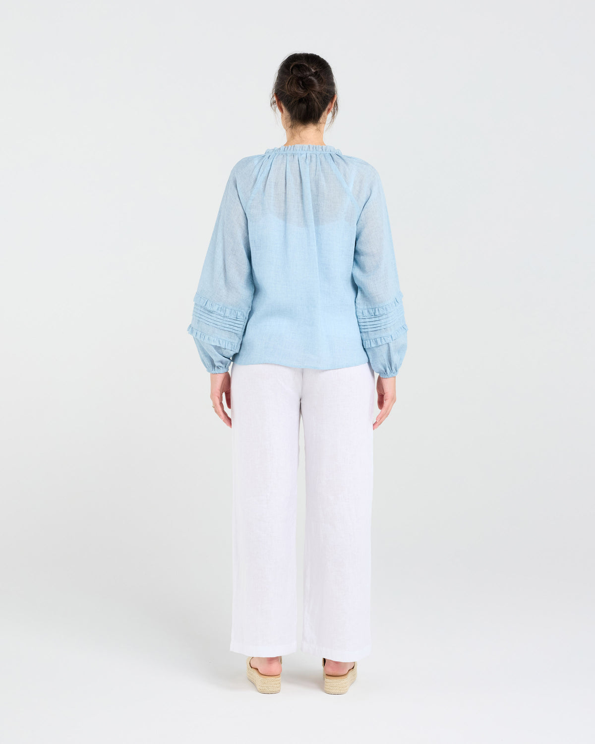 Christina Frill Neck Top