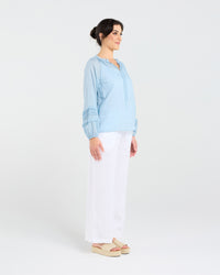 Christina Frill Neck Top