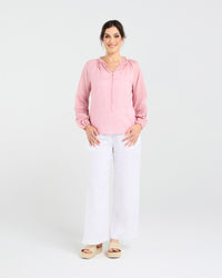 Christina Frill Neck Top