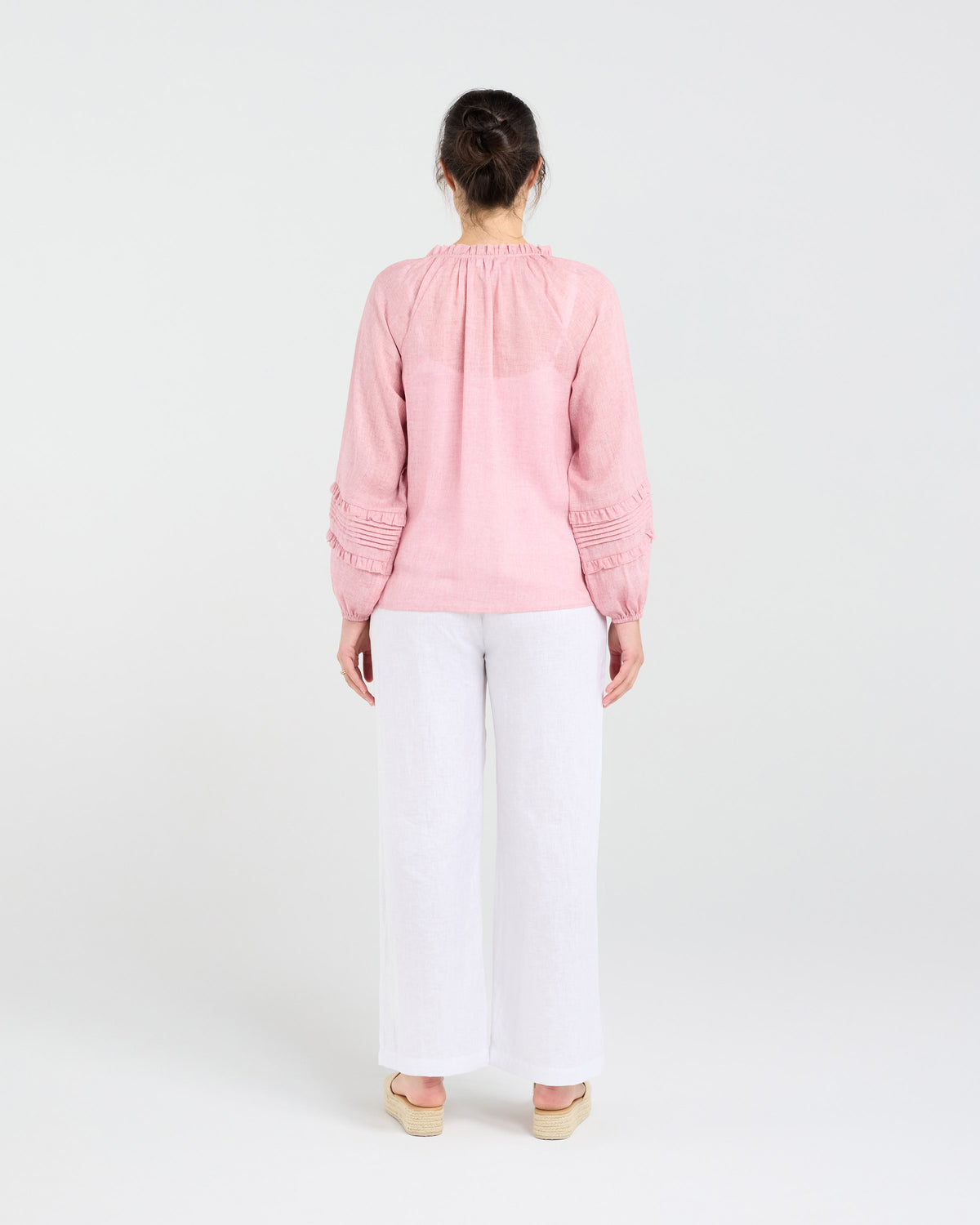Christina Frill Neck Top