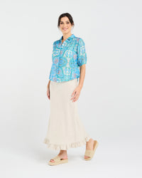 Darrell Gathered Waist Shirt