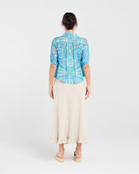 Darrell Gathered Waist Shirt
