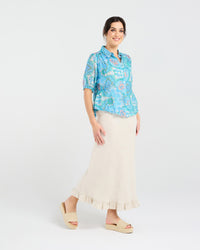 Darrell Gathered Waist Shirt