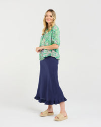 Darrell Gathered Waist Shirt