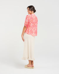 Darrell Gathered Waist Shirt