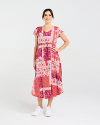 Audrey Tassel Tie Dress