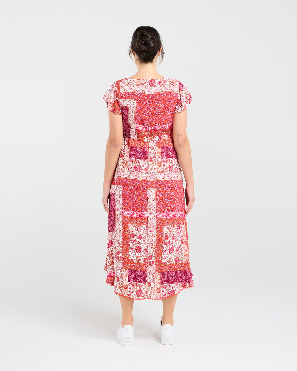 Audrey Tassel Tie Dress