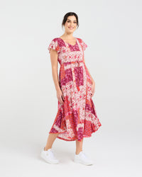 Audrey Tassel Tie Dress