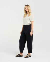 Suzette Linen Blend Stripe T-shirt