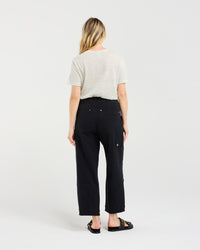 Suzette Linen Blend Stripe T-shirt