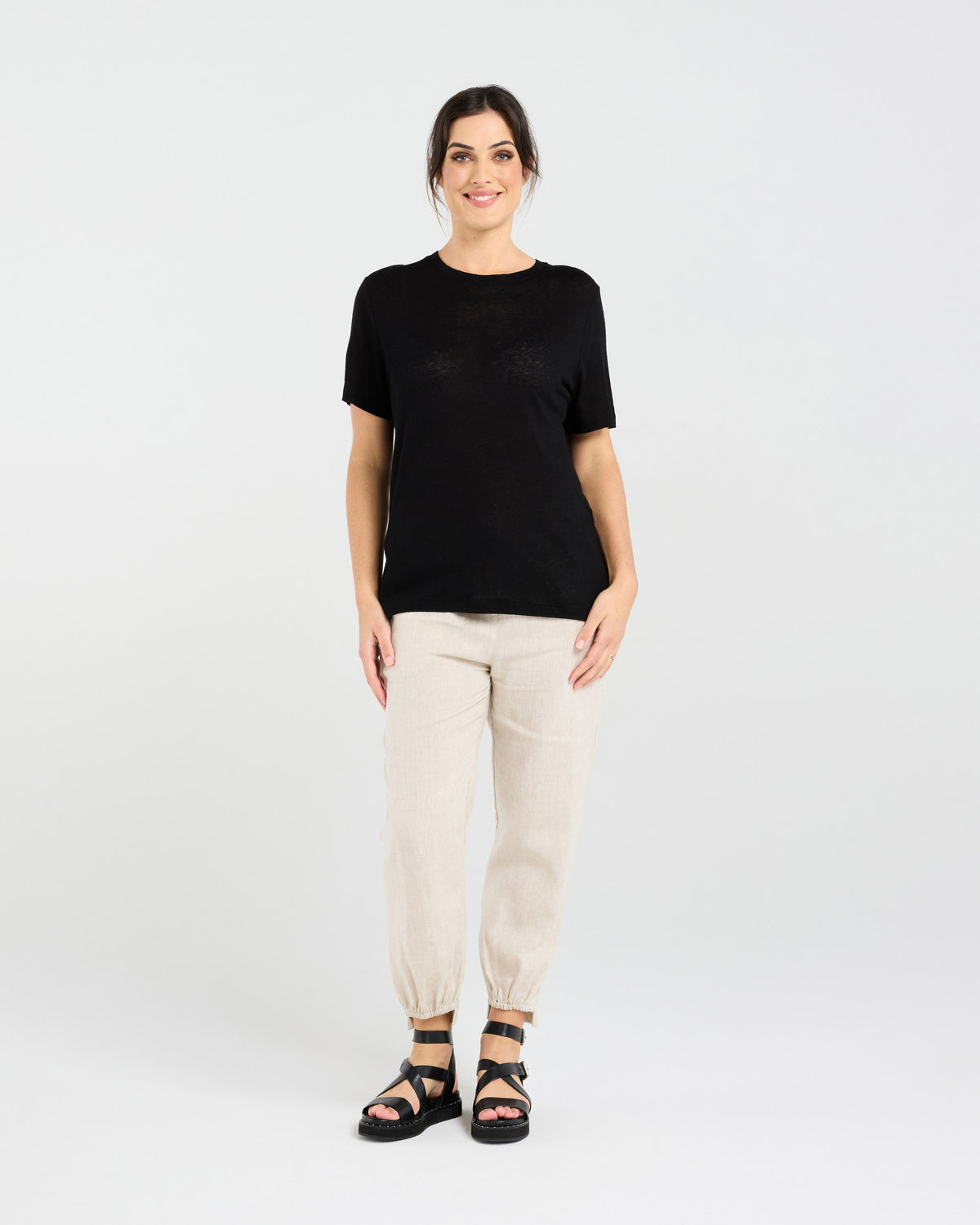 Stephanie Linen Blend T-shirt