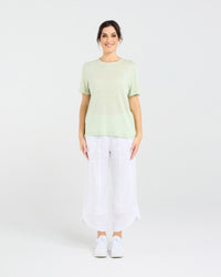 Stephanie Linen Blend T-shirt