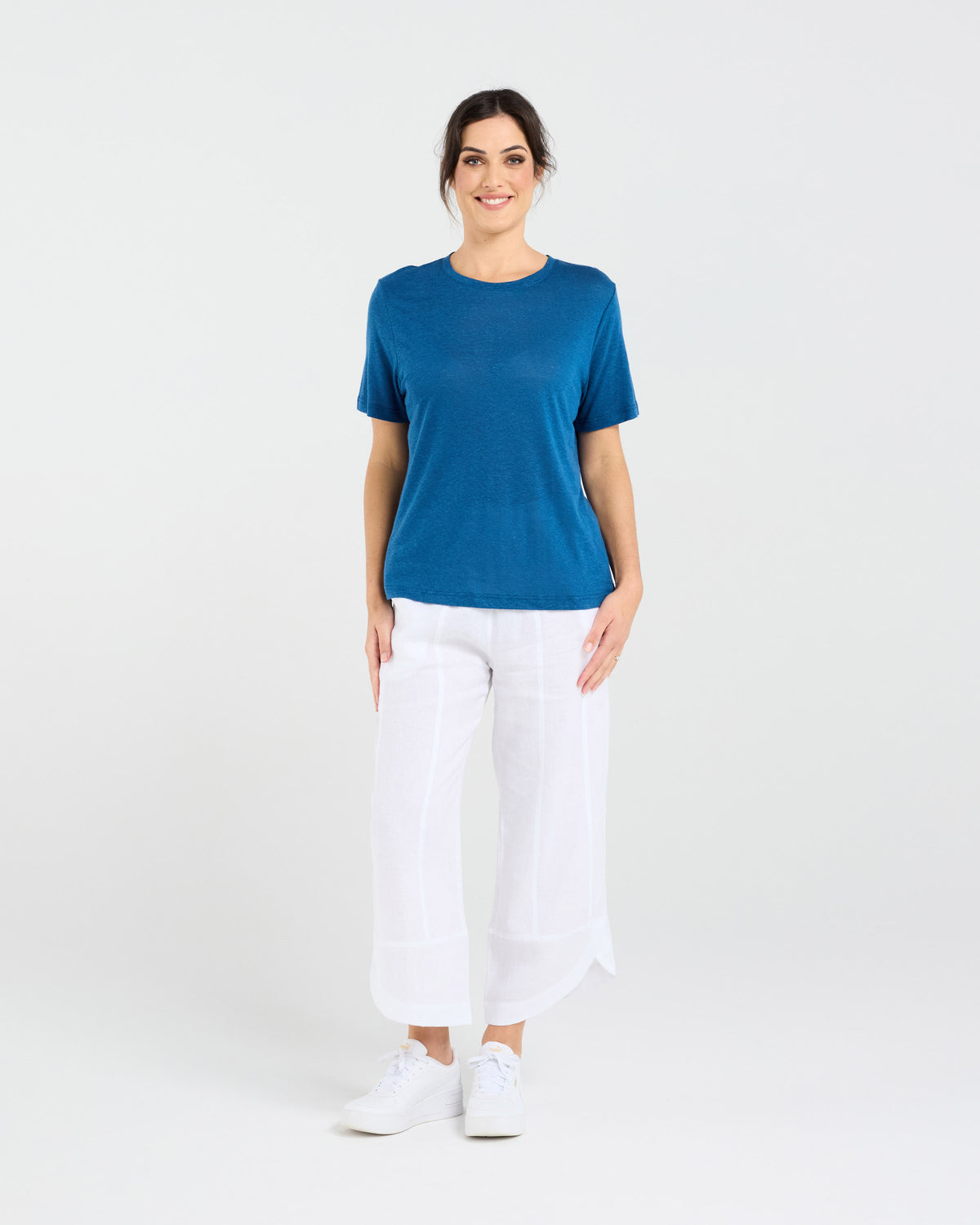 Stephanie Linen Blend T-shirt