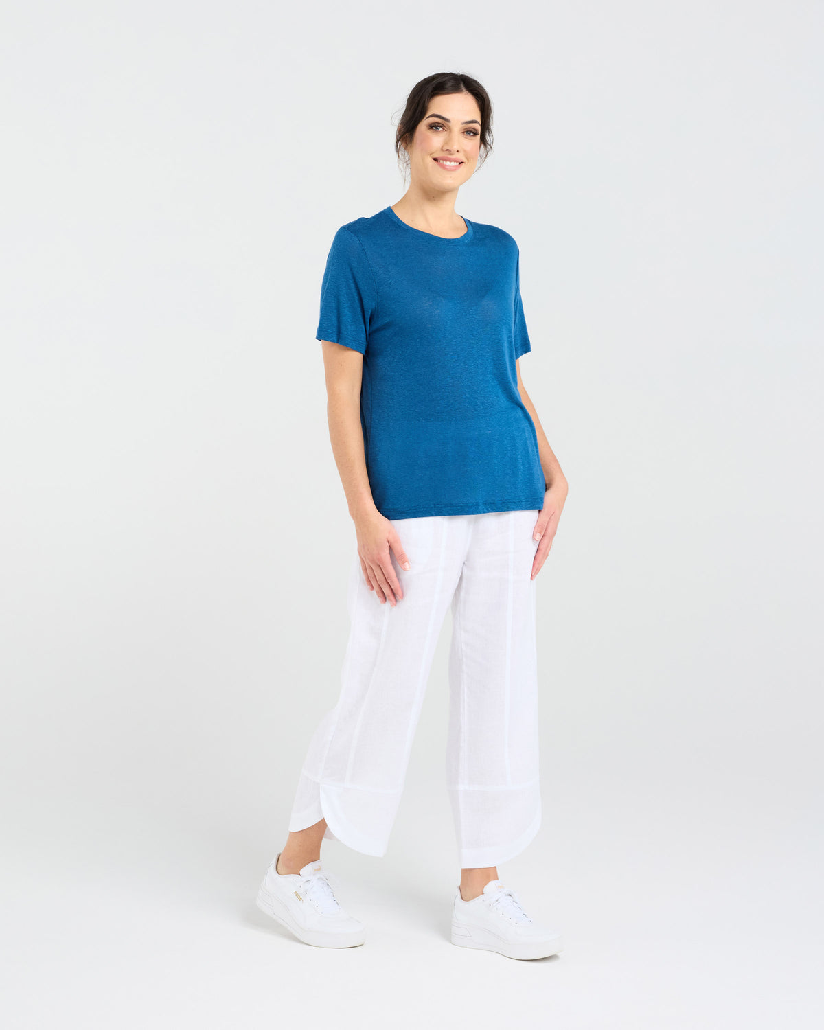 Stephanie Linen Blend T-shirt