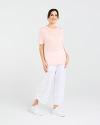 Stephanie Linen Blend T-shirt