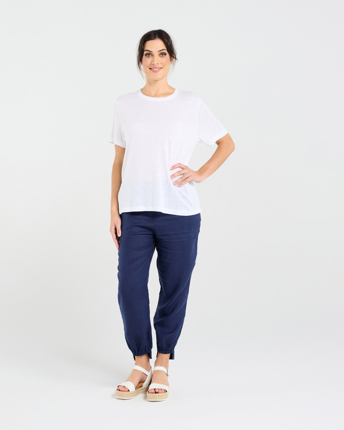 Stephanie Linen Blend T-shirt