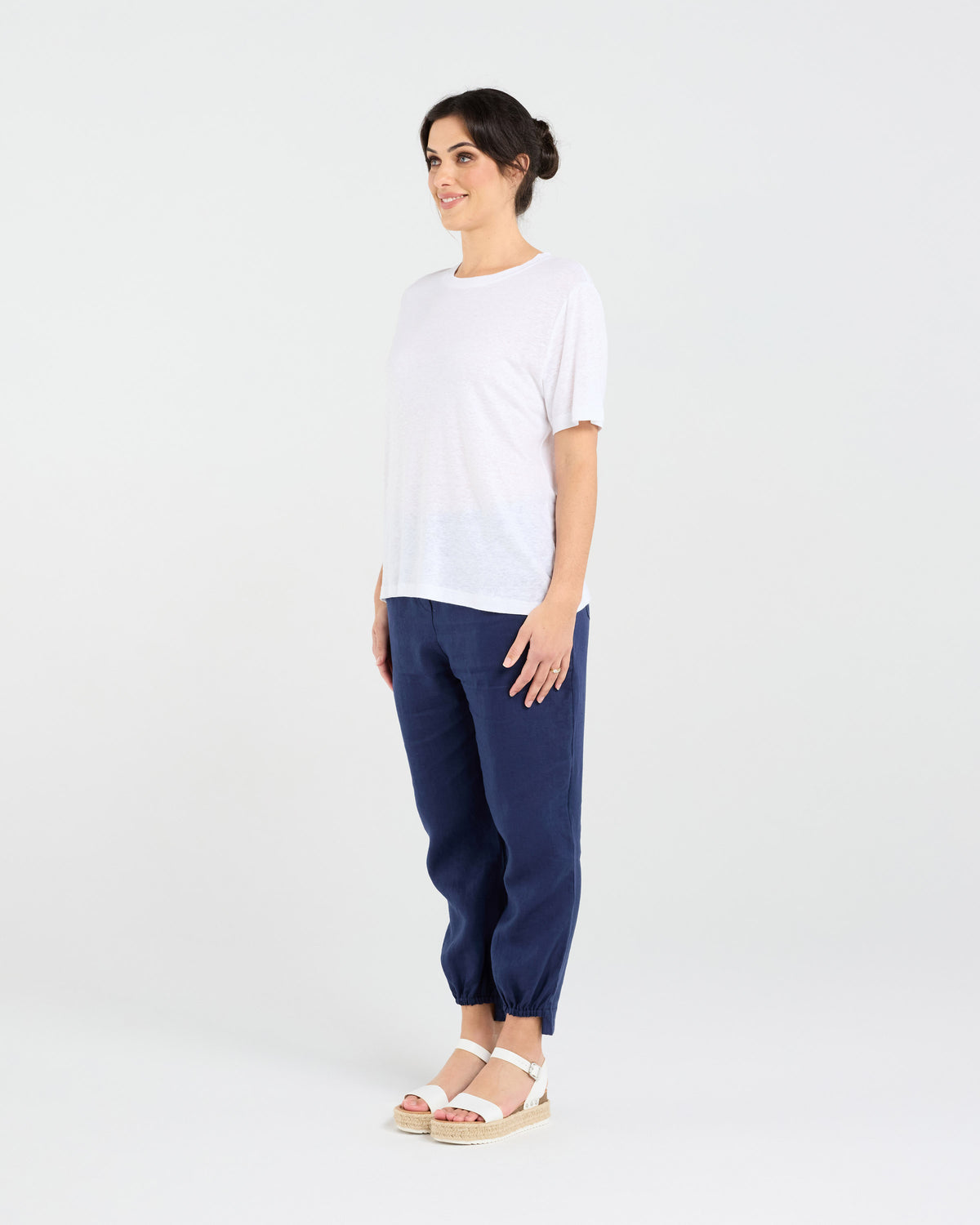 Stephanie Linen Blend T-shirt