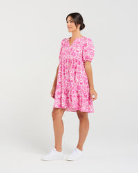 Aubrey Tie Neck Dress