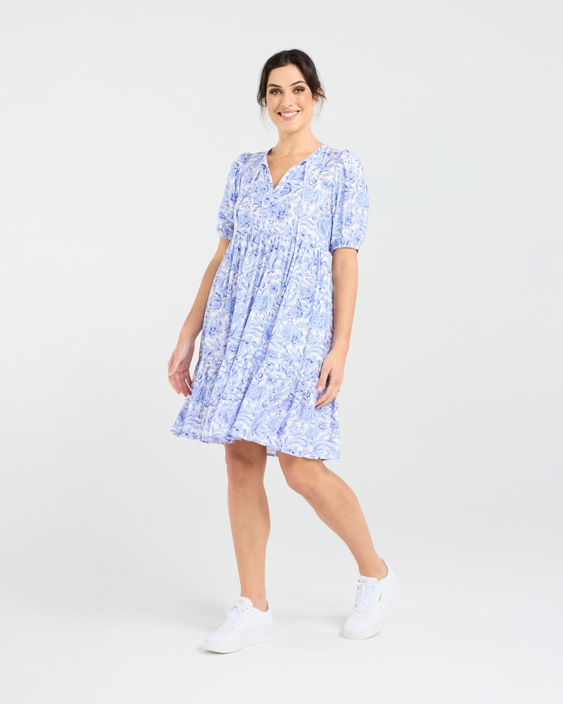 Aubrey Tie Neck Dress