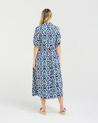 Genevieve Button Placket Dress