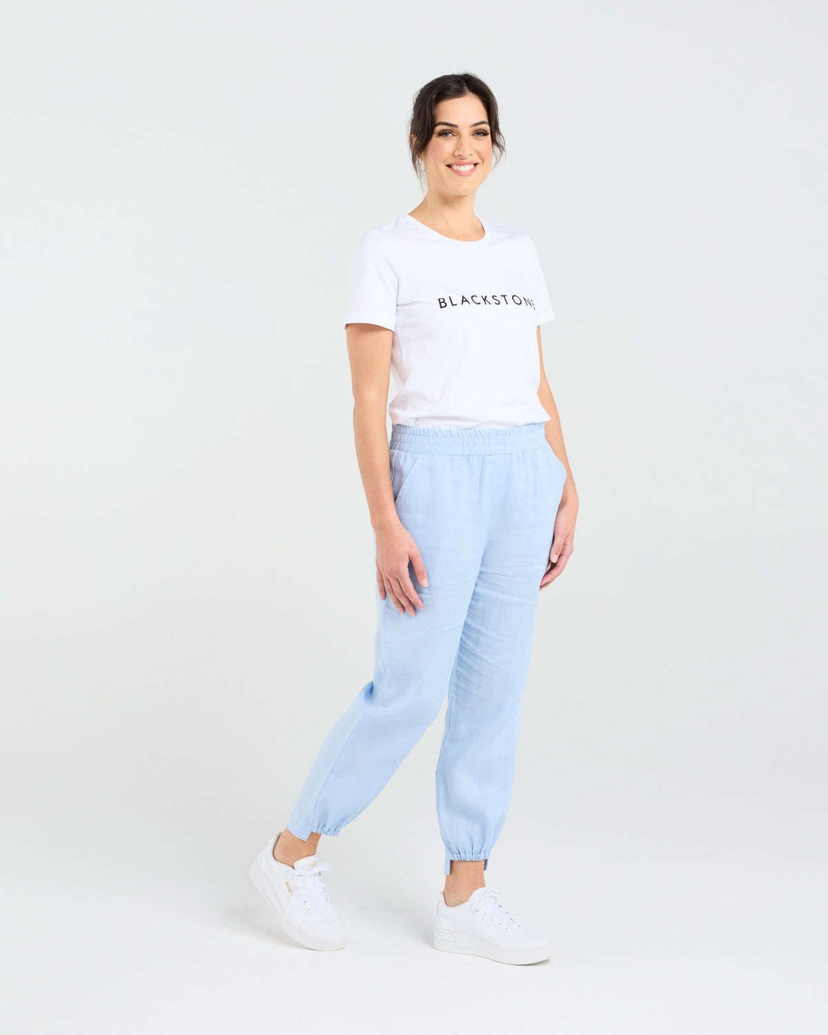 Carmen Gathered Front Hem Pant
