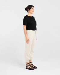 Carmen Gathered Front Hem Pant