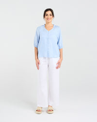 Justine Frill Neck Blouse