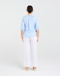 Justine Frill Neck Blouse