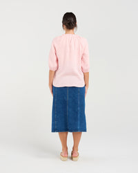 Justine Frill Neck Blouse