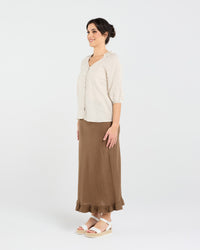 Justine Frill Neck Blouse