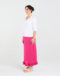 Justine Frill Neck Blouse