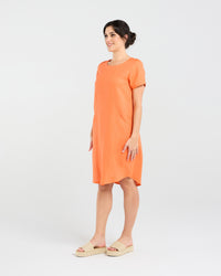 Dianne Short Sleeve Panelled Dress