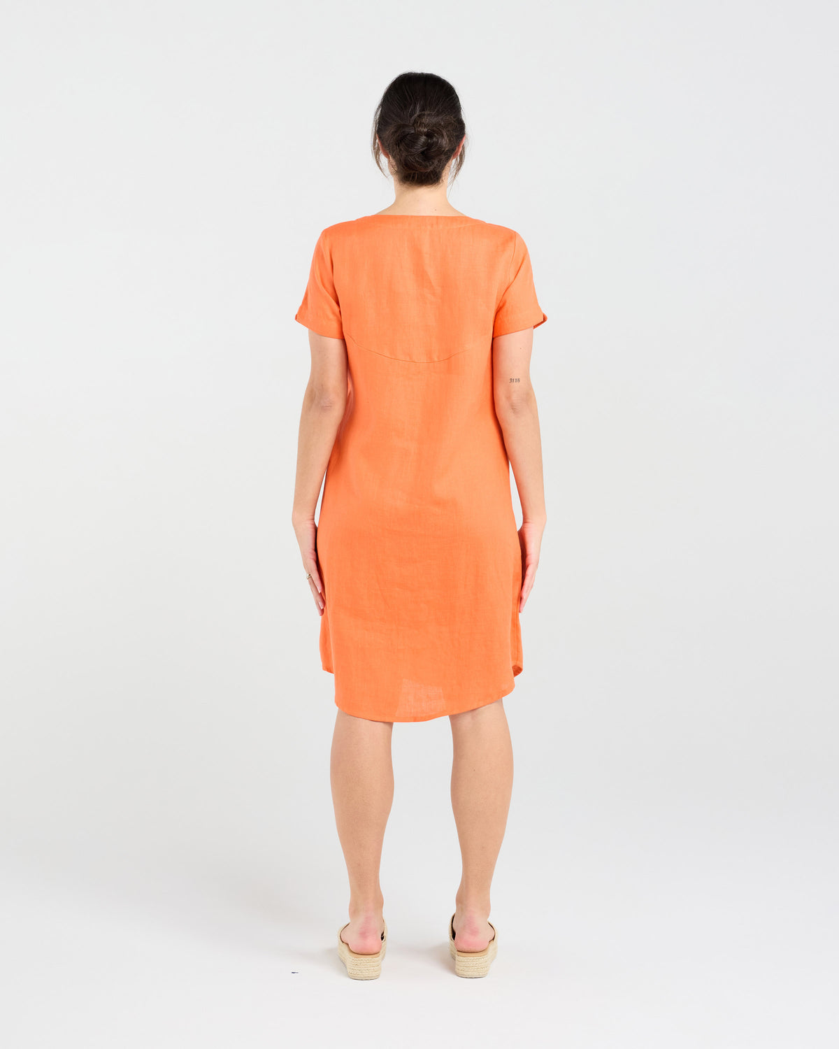 Dianne Short Sleeve Panelled Dress