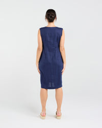 Marcella Two Pocket Elastic Waist Dress