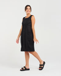 Marcella Two Pocket Elastic Waist Dress