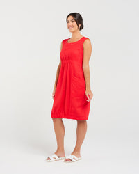 Marcella Two Pocket Elastic Waist Dress