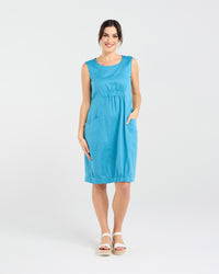 Marcella Two Pocket Elastic Waist Dress
