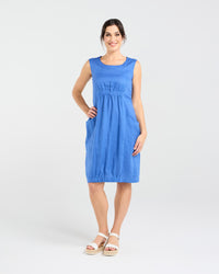 Marcella Two Pocket Elastic Waist Dress