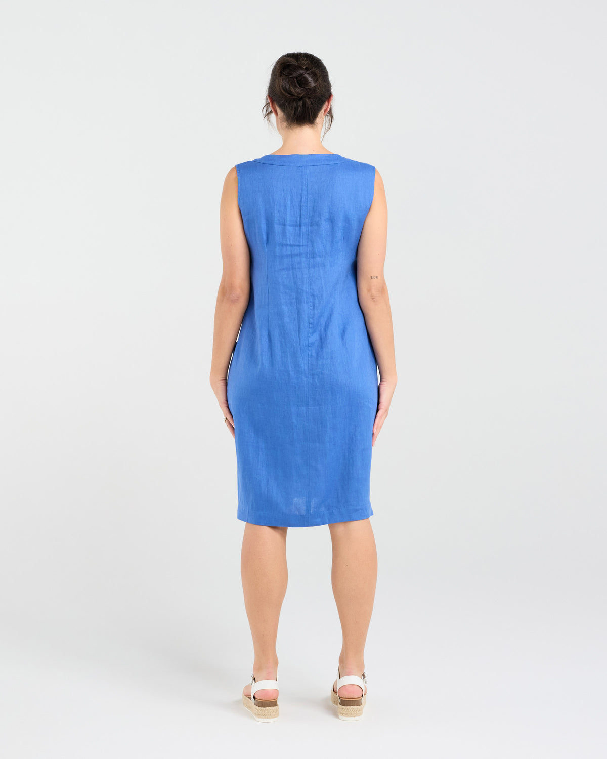 Marcella Two Pocket Elastic Waist Dress