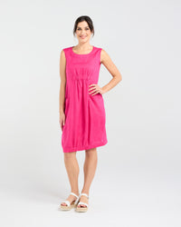 Marcella Two Pocket Elastic Waist Dress